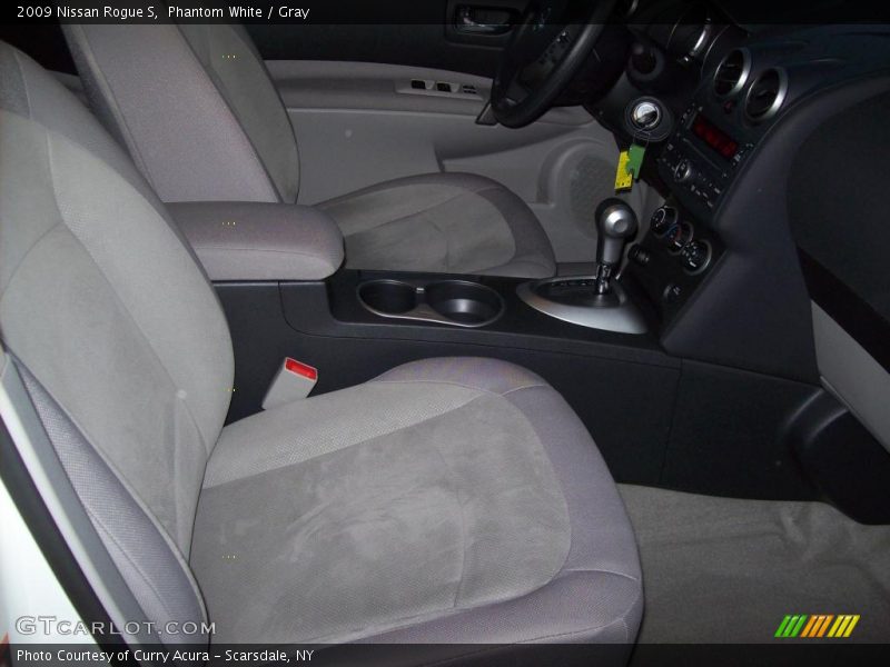 Phantom White / Gray 2009 Nissan Rogue S