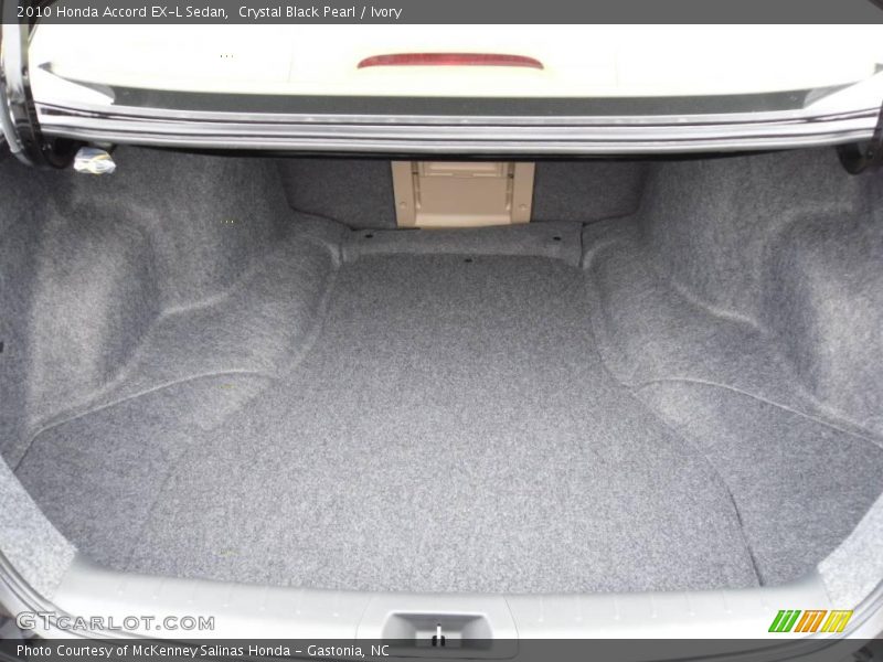 Crystal Black Pearl / Ivory 2010 Honda Accord EX-L Sedan
