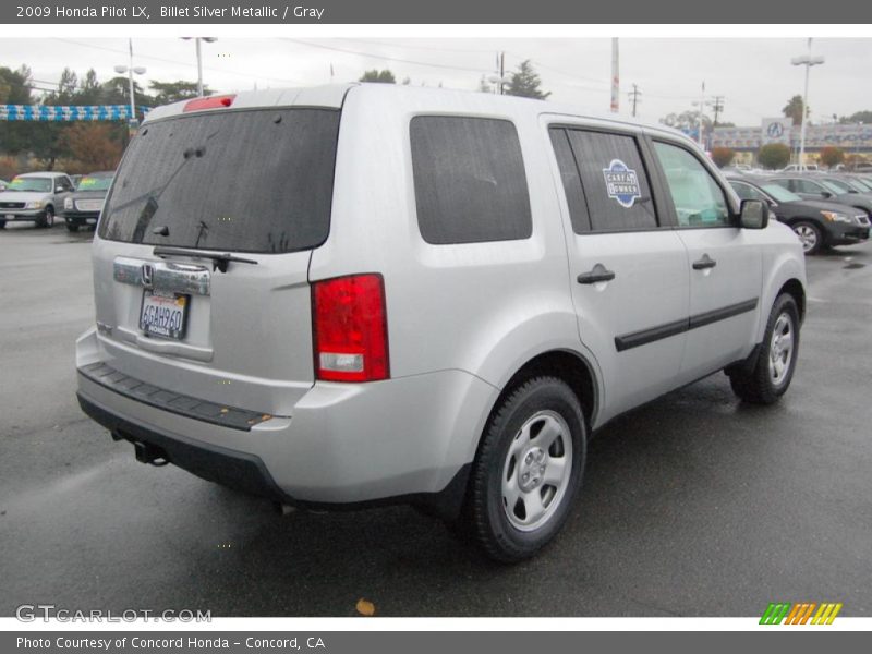 Billet Silver Metallic / Gray 2009 Honda Pilot LX