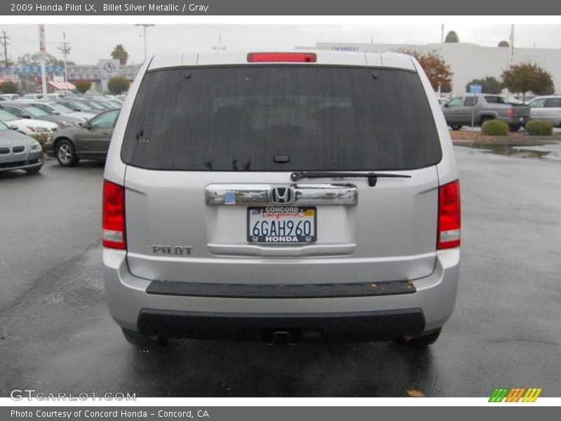 Billet Silver Metallic / Gray 2009 Honda Pilot LX