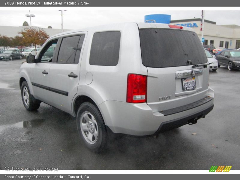 Billet Silver Metallic / Gray 2009 Honda Pilot LX