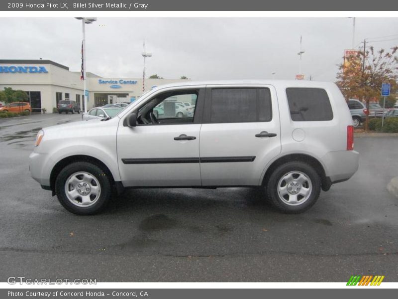 Billet Silver Metallic / Gray 2009 Honda Pilot LX