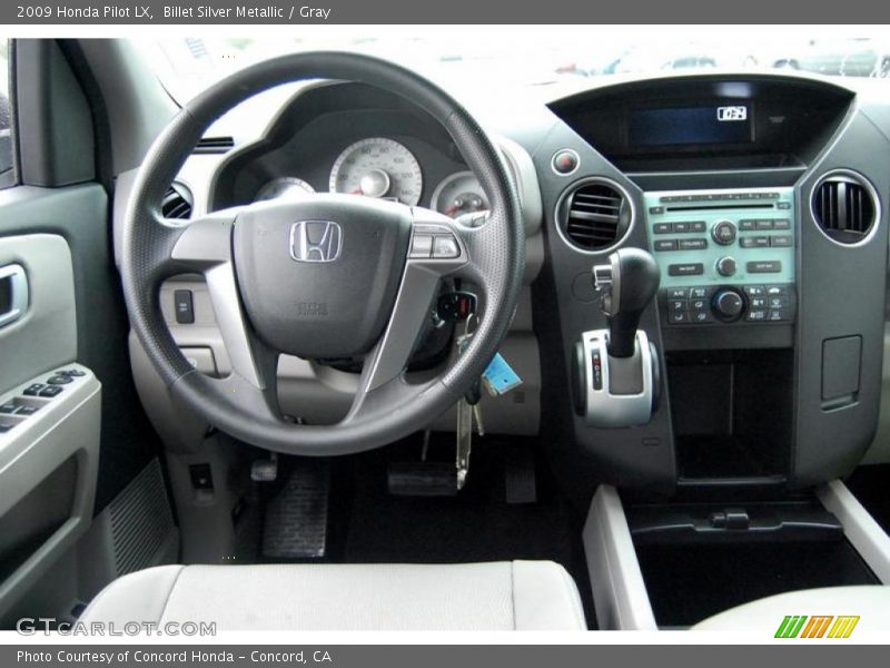Billet Silver Metallic / Gray 2009 Honda Pilot LX