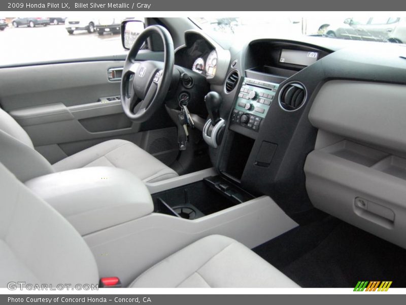 Billet Silver Metallic / Gray 2009 Honda Pilot LX