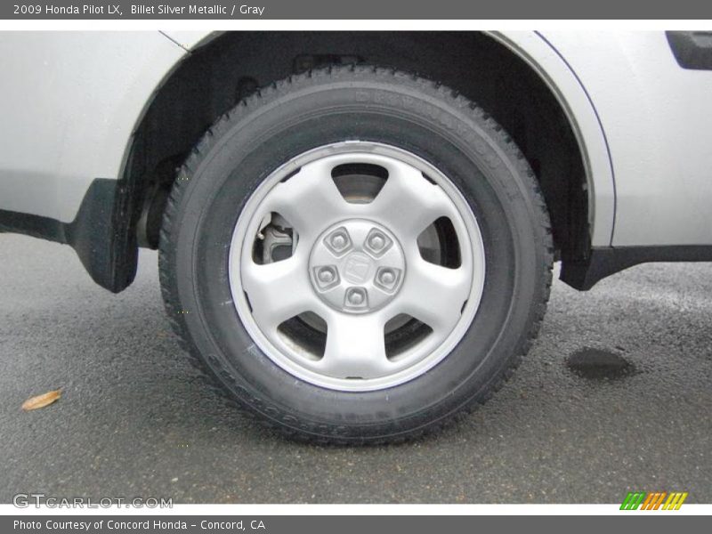 Billet Silver Metallic / Gray 2009 Honda Pilot LX