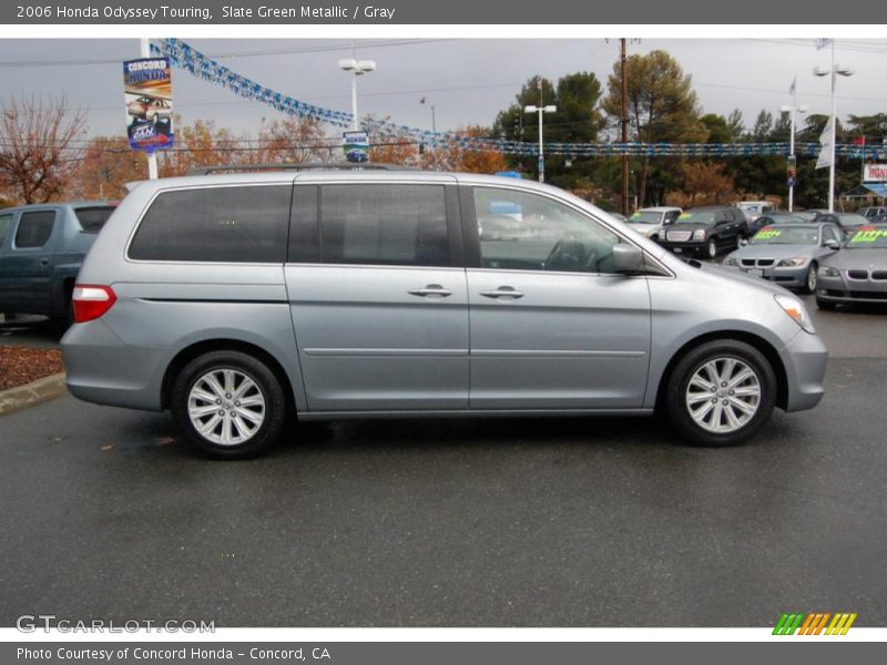 Slate Green Metallic / Gray 2006 Honda Odyssey Touring