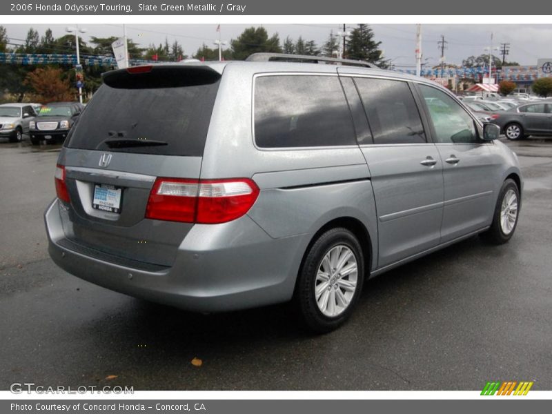 Slate Green Metallic / Gray 2006 Honda Odyssey Touring