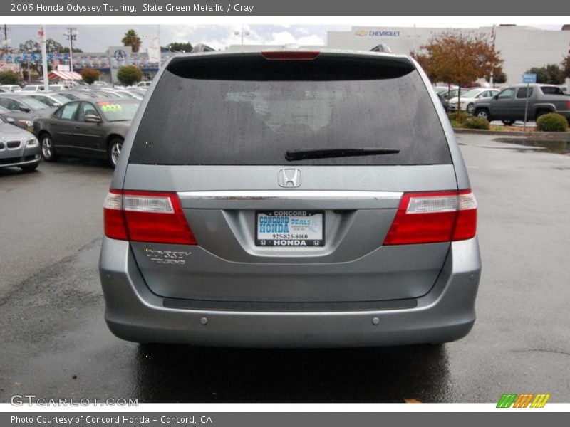 Slate Green Metallic / Gray 2006 Honda Odyssey Touring