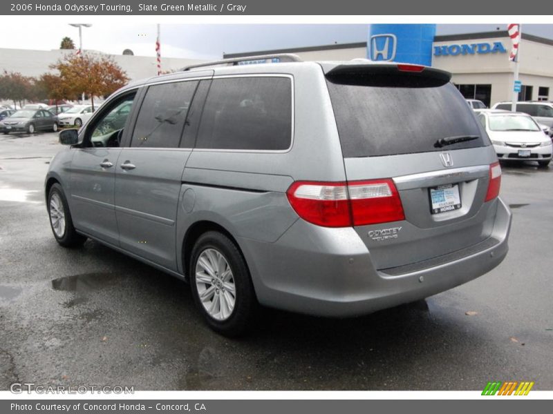 Slate Green Metallic / Gray 2006 Honda Odyssey Touring