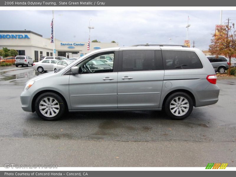 Slate Green Metallic / Gray 2006 Honda Odyssey Touring