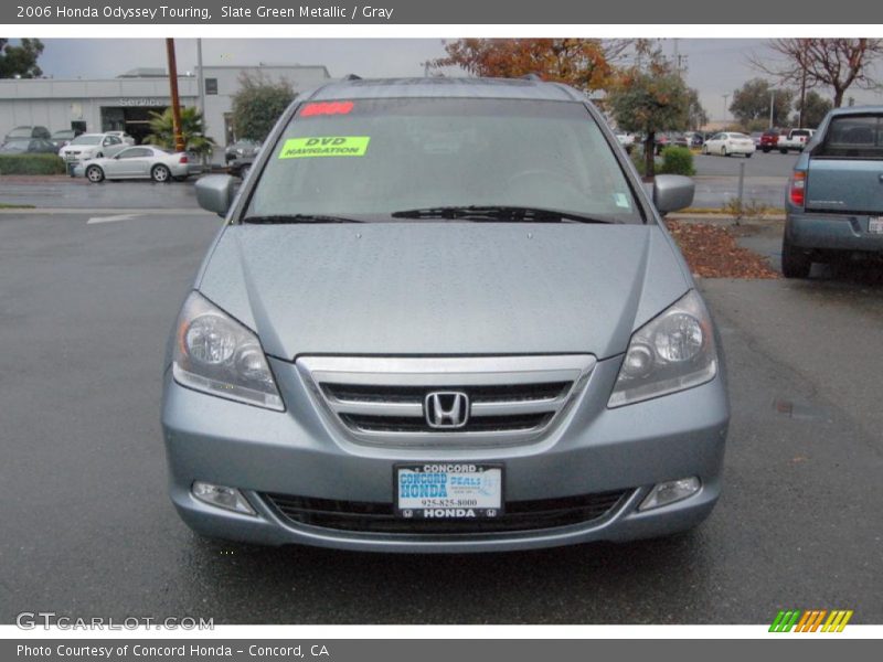 Slate Green Metallic / Gray 2006 Honda Odyssey Touring