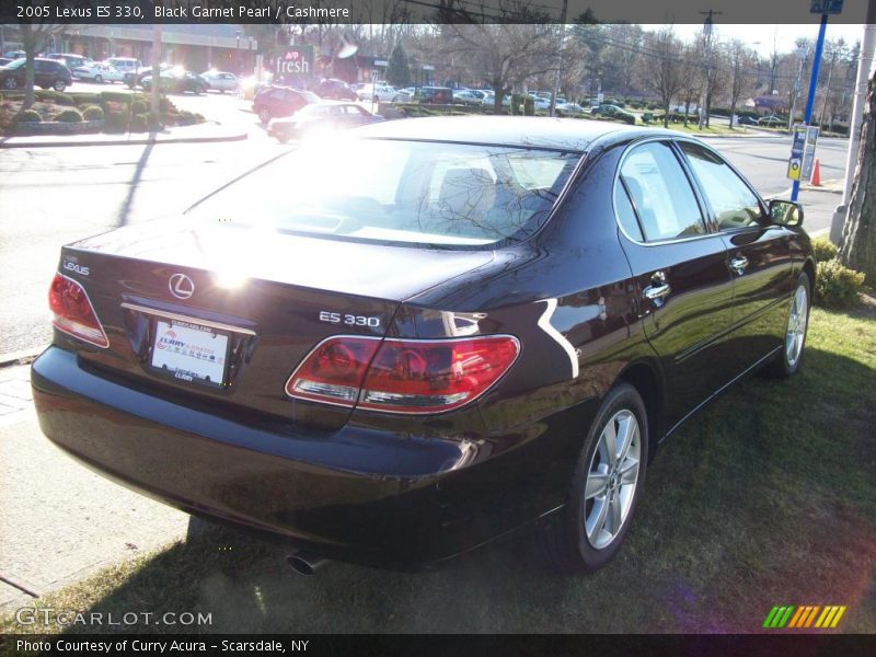 Black Garnet Pearl / Cashmere 2005 Lexus ES 330
