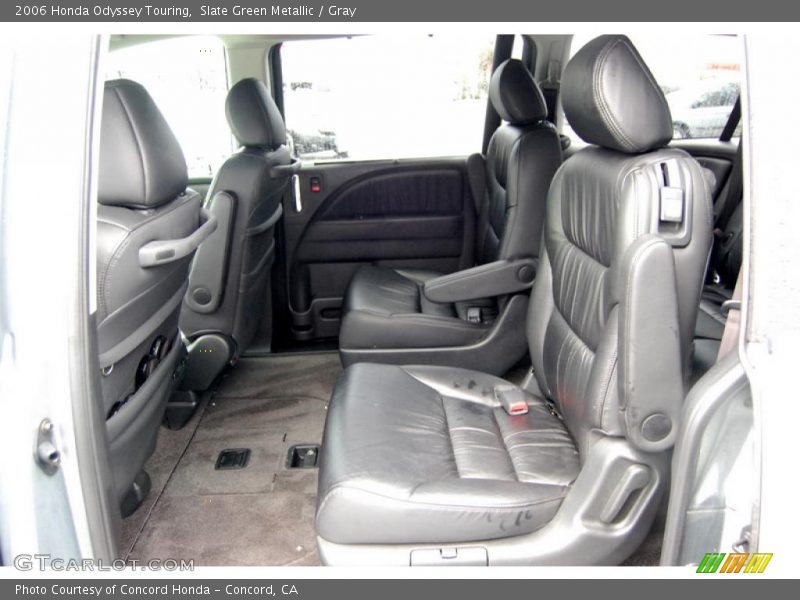Slate Green Metallic / Gray 2006 Honda Odyssey Touring