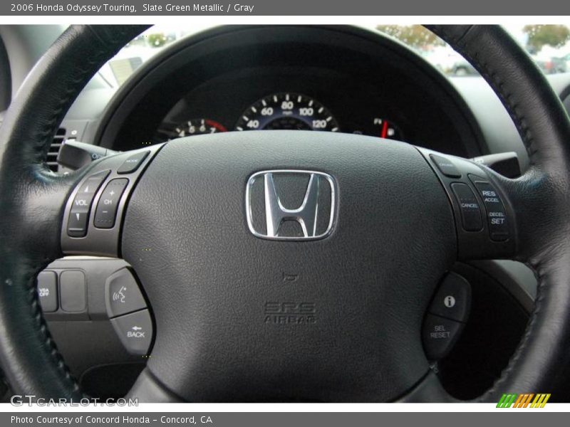 Slate Green Metallic / Gray 2006 Honda Odyssey Touring