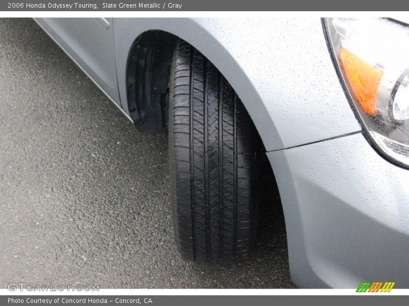 Slate Green Metallic / Gray 2006 Honda Odyssey Touring