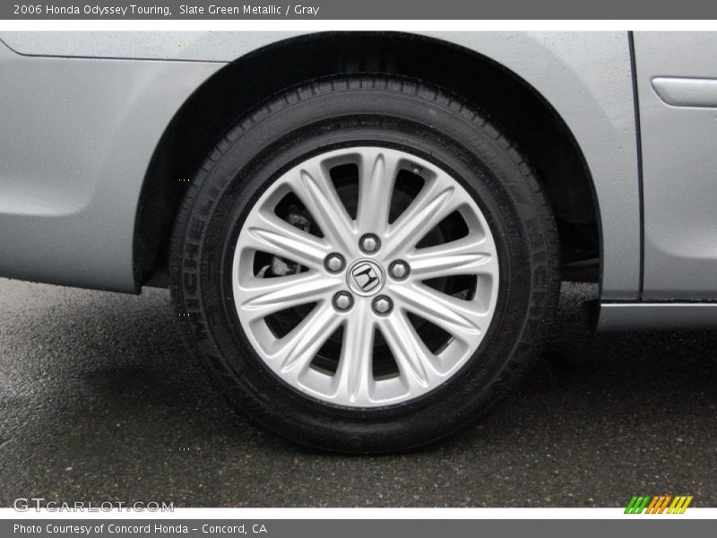 Slate Green Metallic / Gray 2006 Honda Odyssey Touring