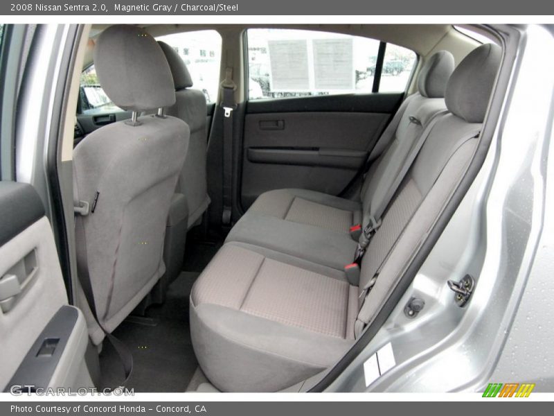 Magnetic Gray / Charcoal/Steel 2008 Nissan Sentra 2.0