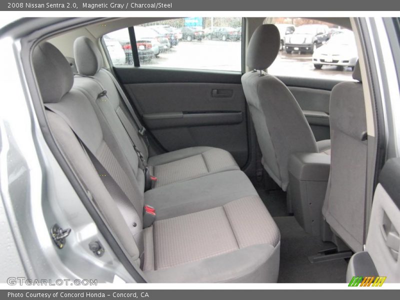 Magnetic Gray / Charcoal/Steel 2008 Nissan Sentra 2.0