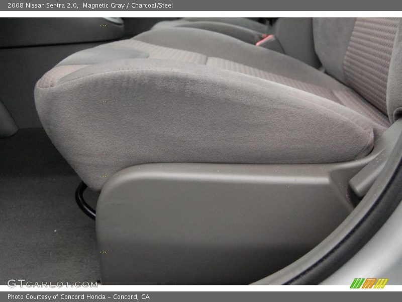 Magnetic Gray / Charcoal/Steel 2008 Nissan Sentra 2.0