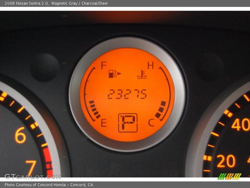 Magnetic Gray / Charcoal/Steel 2008 Nissan Sentra 2.0