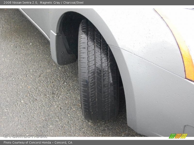 Magnetic Gray / Charcoal/Steel 2008 Nissan Sentra 2.0