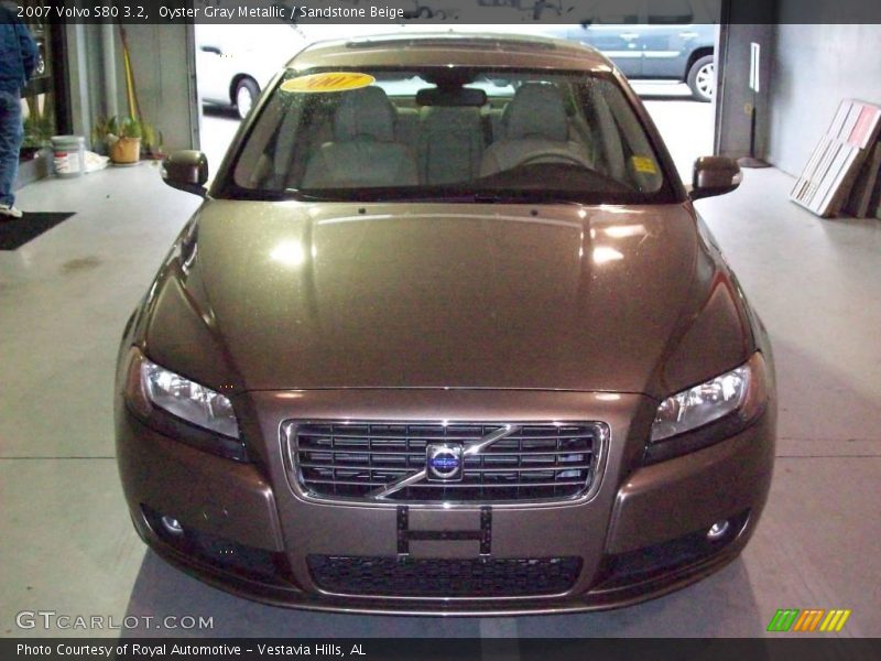 Oyster Gray Metallic / Sandstone Beige 2007 Volvo S80 3.2