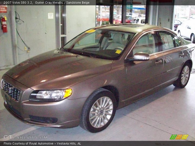 Oyster Gray Metallic / Sandstone Beige 2007 Volvo S80 3.2
