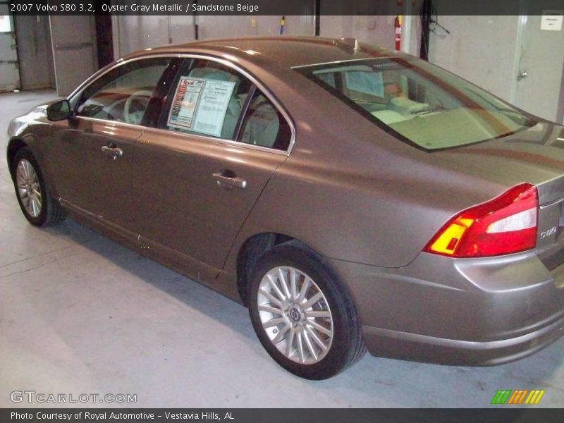 Oyster Gray Metallic / Sandstone Beige 2007 Volvo S80 3.2