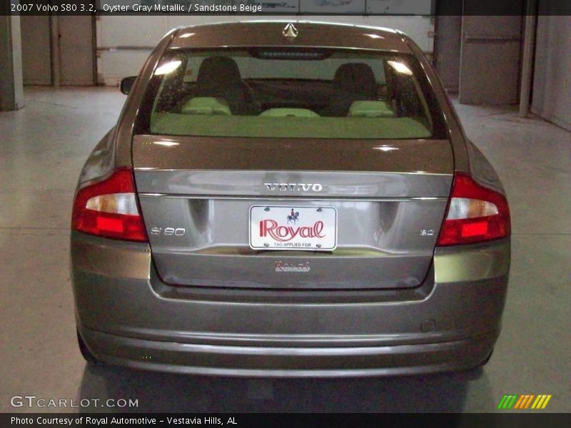 Oyster Gray Metallic / Sandstone Beige 2007 Volvo S80 3.2
