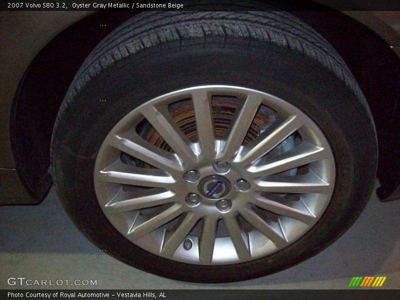 Oyster Gray Metallic / Sandstone Beige 2007 Volvo S80 3.2
