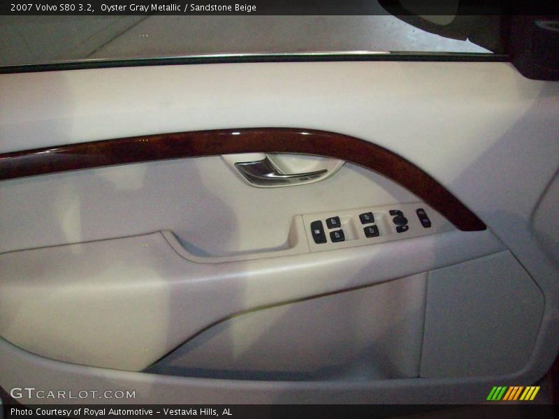 Oyster Gray Metallic / Sandstone Beige 2007 Volvo S80 3.2