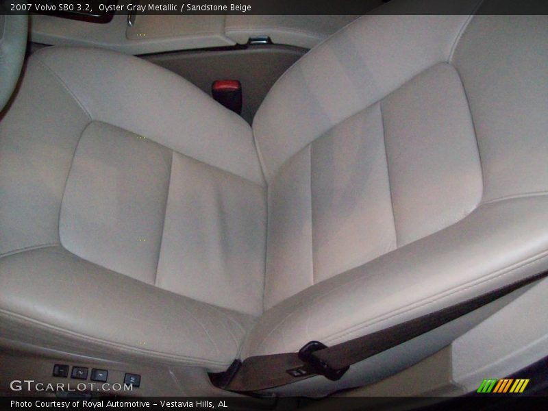 Oyster Gray Metallic / Sandstone Beige 2007 Volvo S80 3.2
