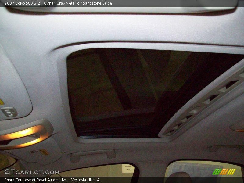 Oyster Gray Metallic / Sandstone Beige 2007 Volvo S80 3.2