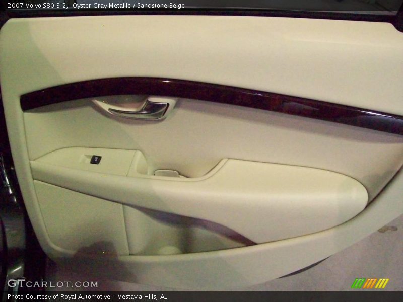 Oyster Gray Metallic / Sandstone Beige 2007 Volvo S80 3.2