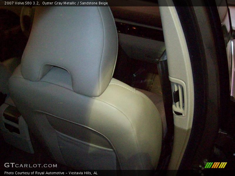Oyster Gray Metallic / Sandstone Beige 2007 Volvo S80 3.2