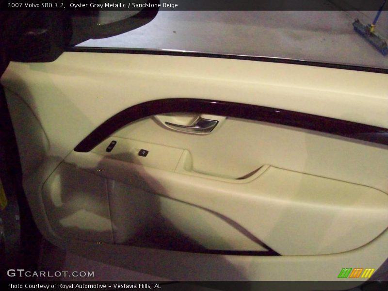 Oyster Gray Metallic / Sandstone Beige 2007 Volvo S80 3.2
