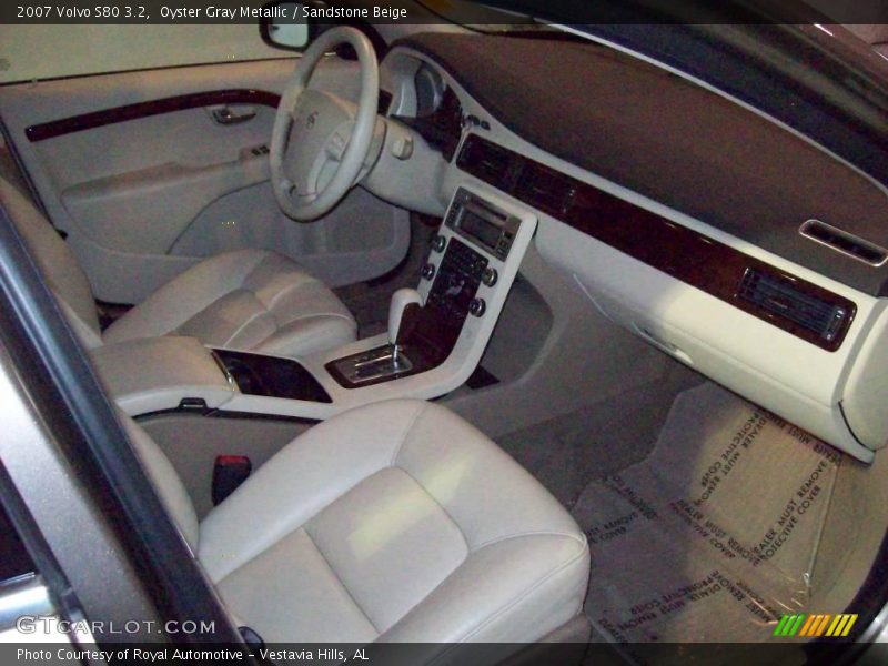 Oyster Gray Metallic / Sandstone Beige 2007 Volvo S80 3.2