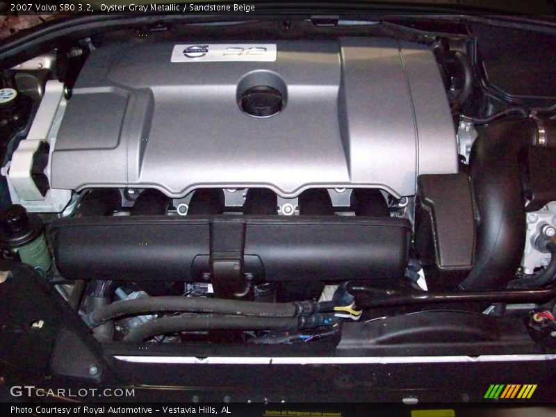 Oyster Gray Metallic / Sandstone Beige 2007 Volvo S80 3.2