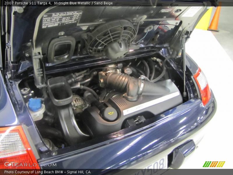Midnight Blue Metallic / Sand Beige 2007 Porsche 911 Targa 4