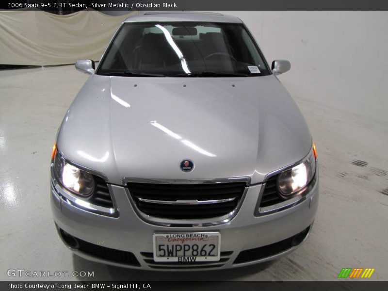 Silver Metallic / Obsidian Black 2006 Saab 9-5 2.3T Sedan