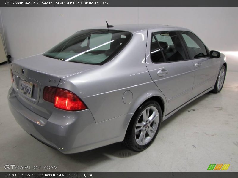 Silver Metallic / Obsidian Black 2006 Saab 9-5 2.3T Sedan