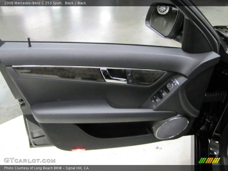 Black / Black 2008 Mercedes-Benz C 350 Sport