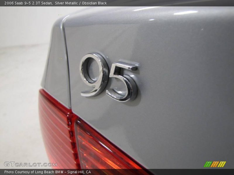 Silver Metallic / Obsidian Black 2006 Saab 9-5 2.3T Sedan