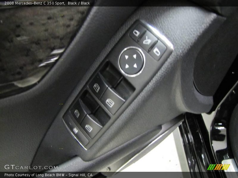 Black / Black 2008 Mercedes-Benz C 350 Sport