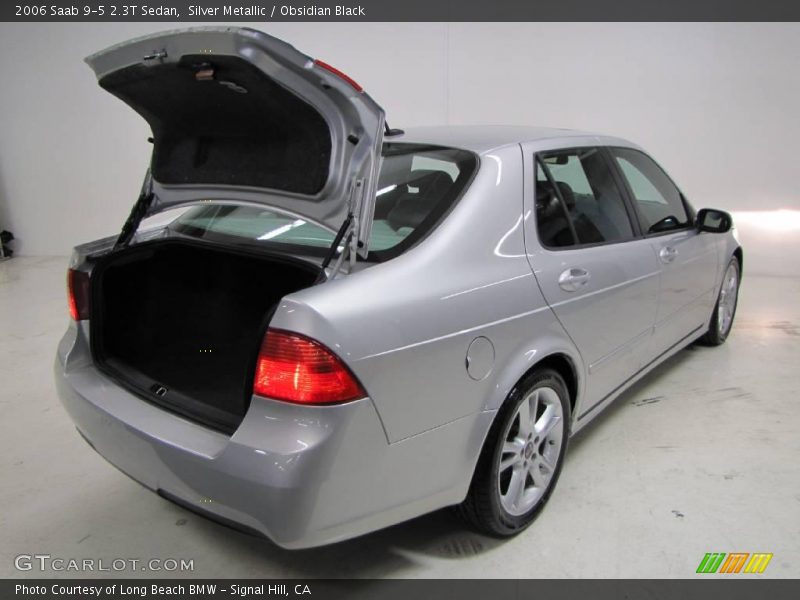 Silver Metallic / Obsidian Black 2006 Saab 9-5 2.3T Sedan