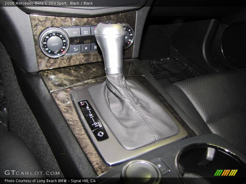 Black / Black 2008 Mercedes-Benz C 350 Sport