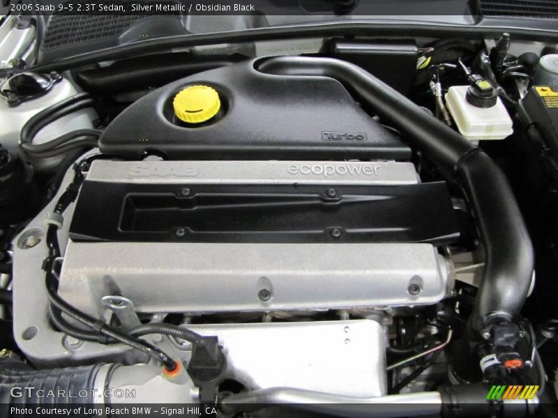 Silver Metallic / Obsidian Black 2006 Saab 9-5 2.3T Sedan