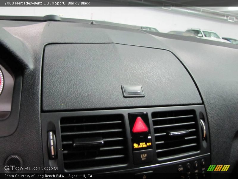 Black / Black 2008 Mercedes-Benz C 350 Sport
