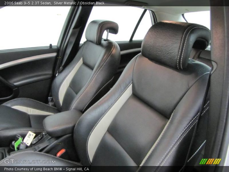 Silver Metallic / Obsidian Black 2006 Saab 9-5 2.3T Sedan