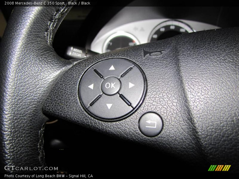 Black / Black 2008 Mercedes-Benz C 350 Sport